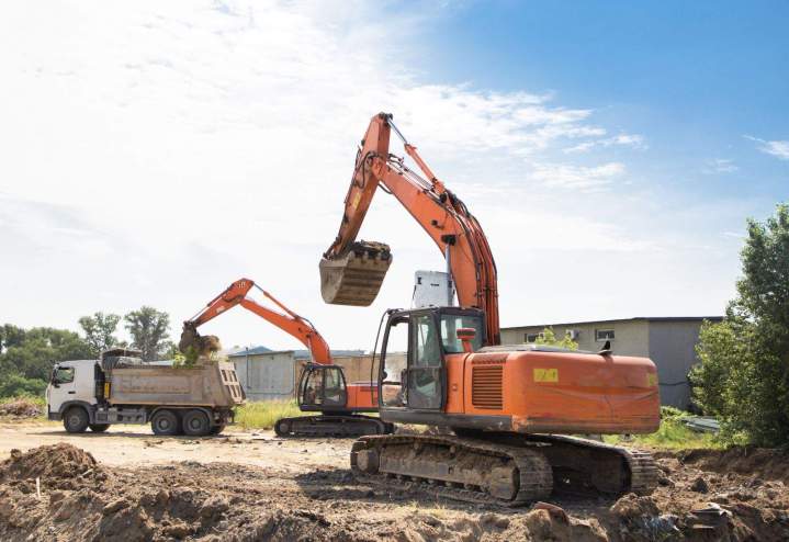 Chantier de terrassement Lezoux